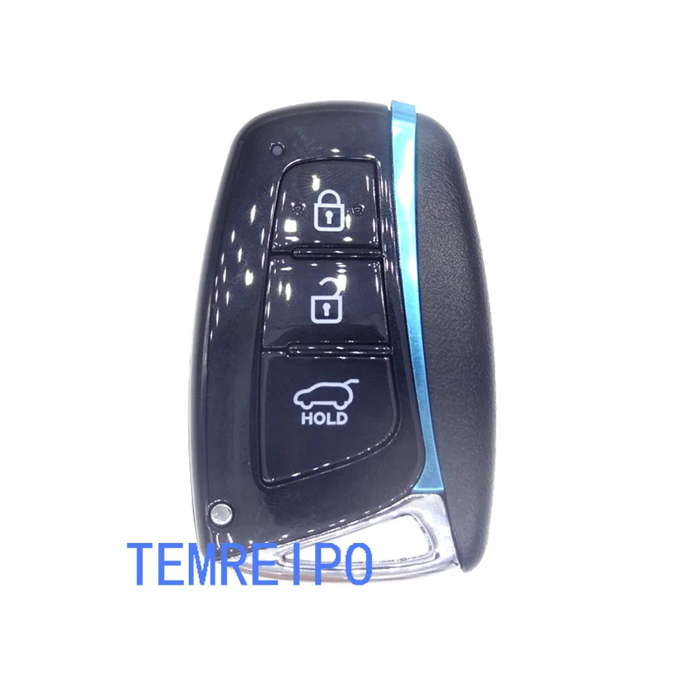 3 кнопки для Hyundai smart key cover Чехол ключа дистанционного управления Genesis 2013 2015 Santa Fe 2014