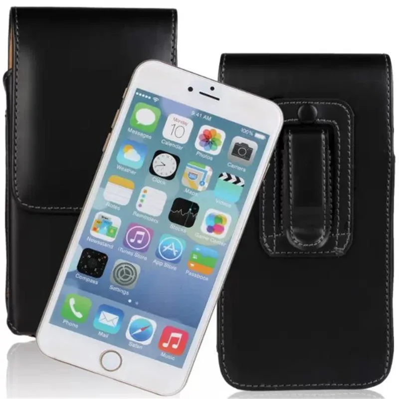 Чехол для телефона LG G2 G3 G4 G5 G6 G7 G8 V20 V30 вертикальный футляр из кожи для спорта с креплением на пояс с карманом и защитной крышкой Coque on.