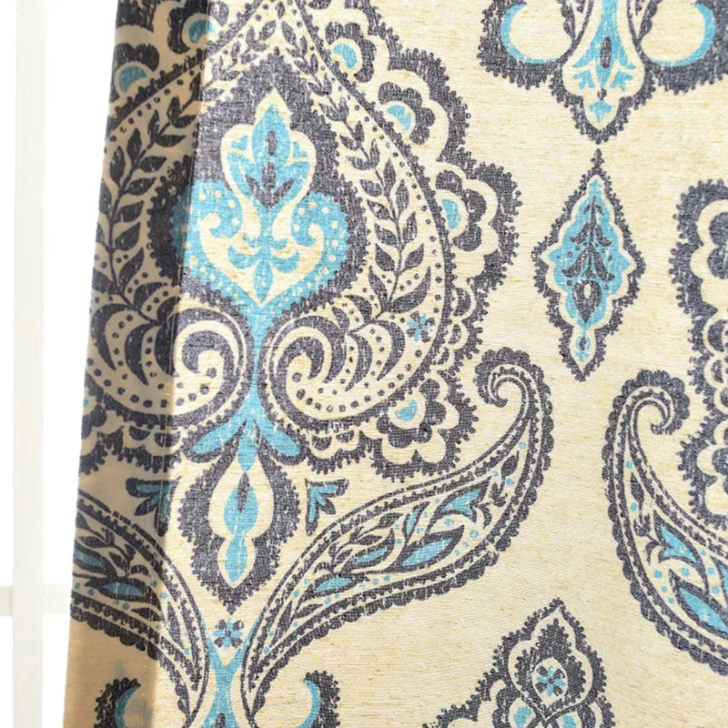 Гардины подкладка для гостиной кухня полиэстер хлопок печать класс высокого