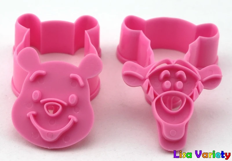 Бесплатная доставка 3 комплекта Микки Винни hello kitty Формочки плесень|mold flower|molded