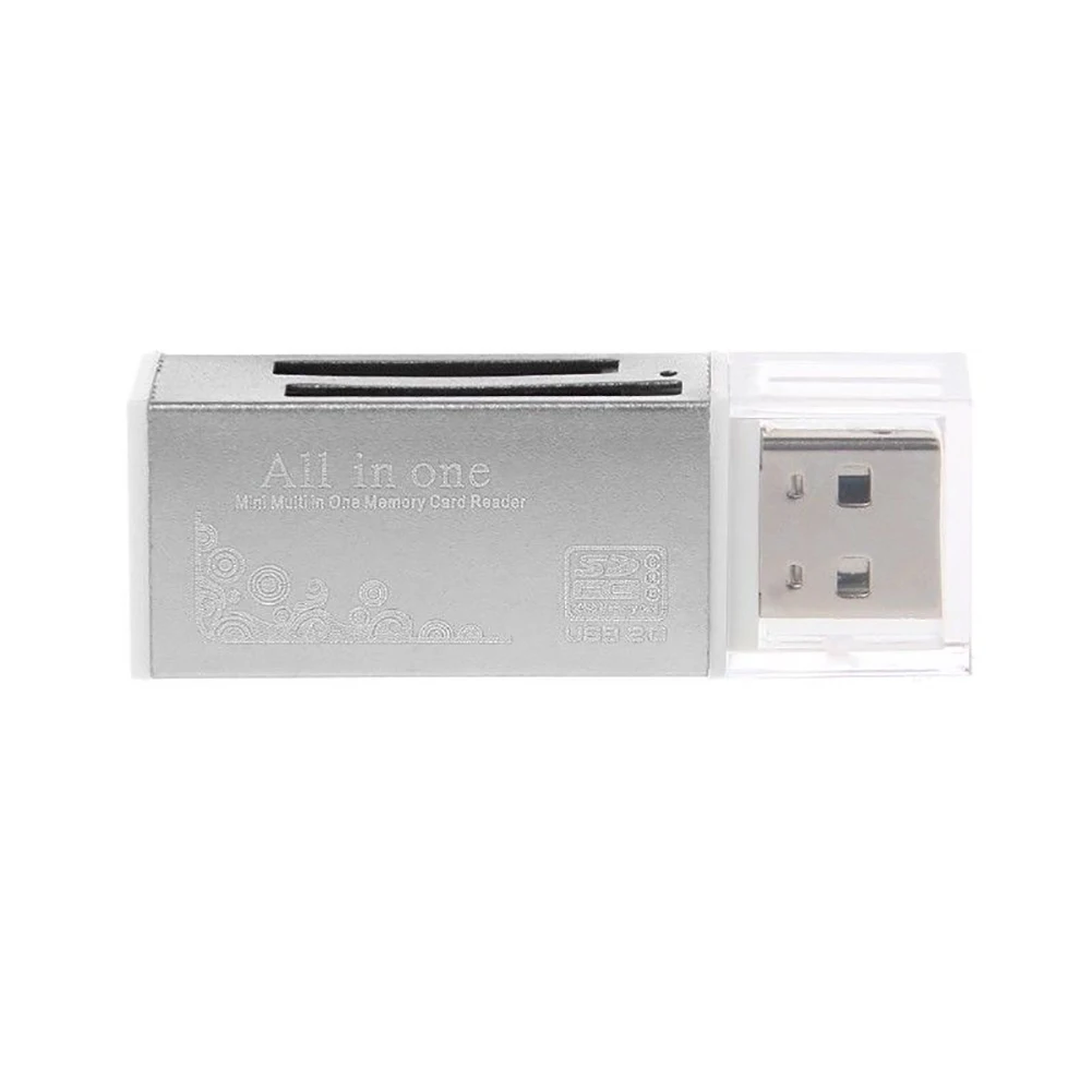 

Wholesale Fast Speed USB 2.0 Multi Memory Card Reader for SD/SDHC MMC TF MS M2