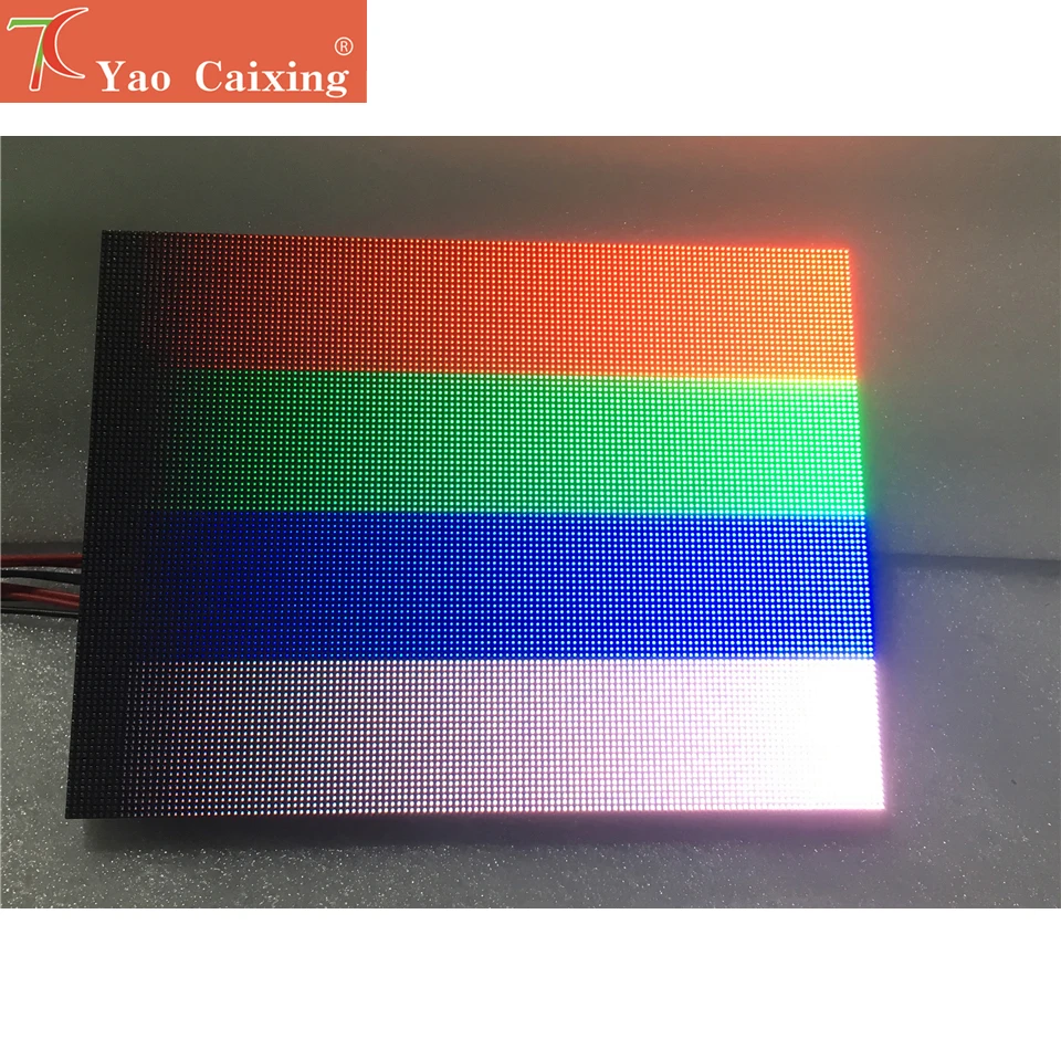 Yao Caixing RGB P1.6 Hub75 порт Smd Крытый СВЕТОДИОДНЫЙ матричный модуль дисплея с высоким