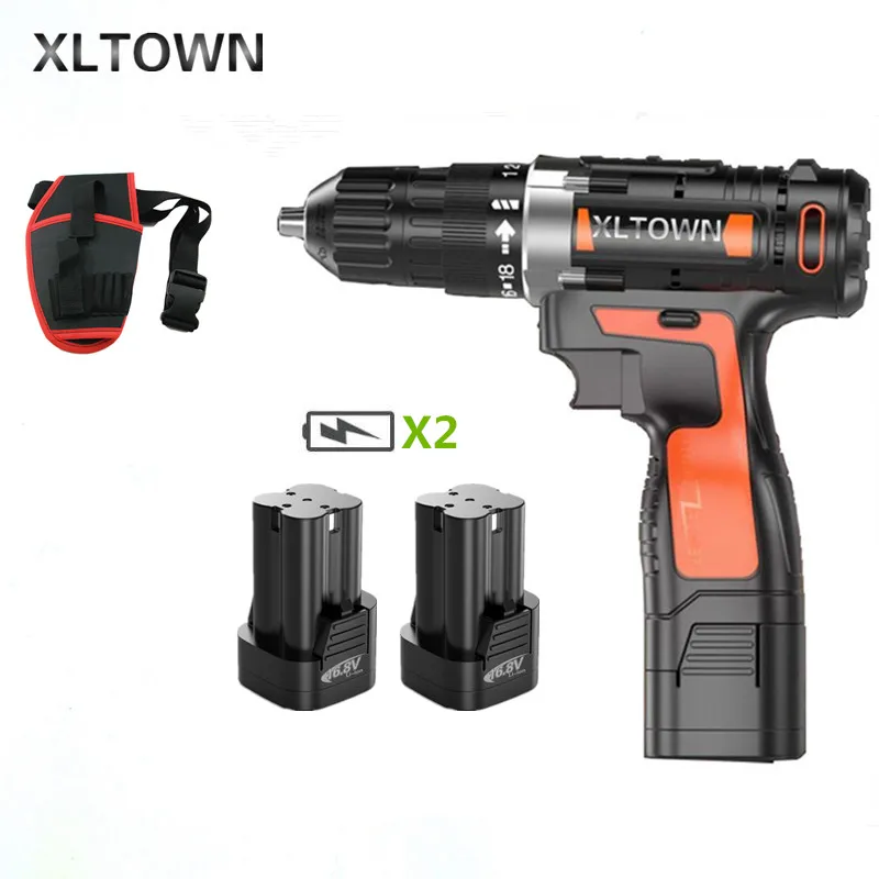 Xltown новинка 16 8 в беспроводная мини электрическая дрель мульти энергия литиевая