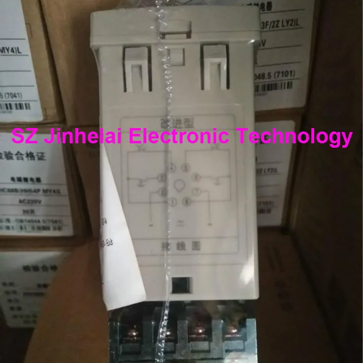 100% новое и оригинальное HHS6 2 C Lin реле времени DC24V AC220V (прилагается базовая