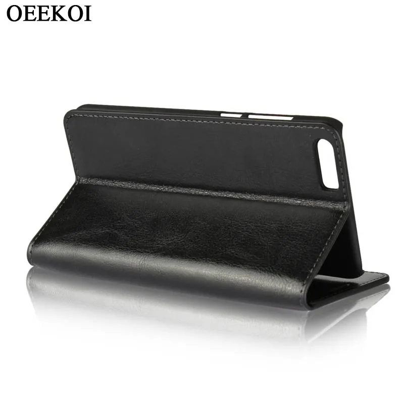 OEEKOI Crazy Horse Чехол-бумажник из натуральной кожи для Xiaomi mi 9 SE/mi 9/mi x 3/Pocophone F1/mi Max 3/mi 6 Plus/mi 5X/Max 2