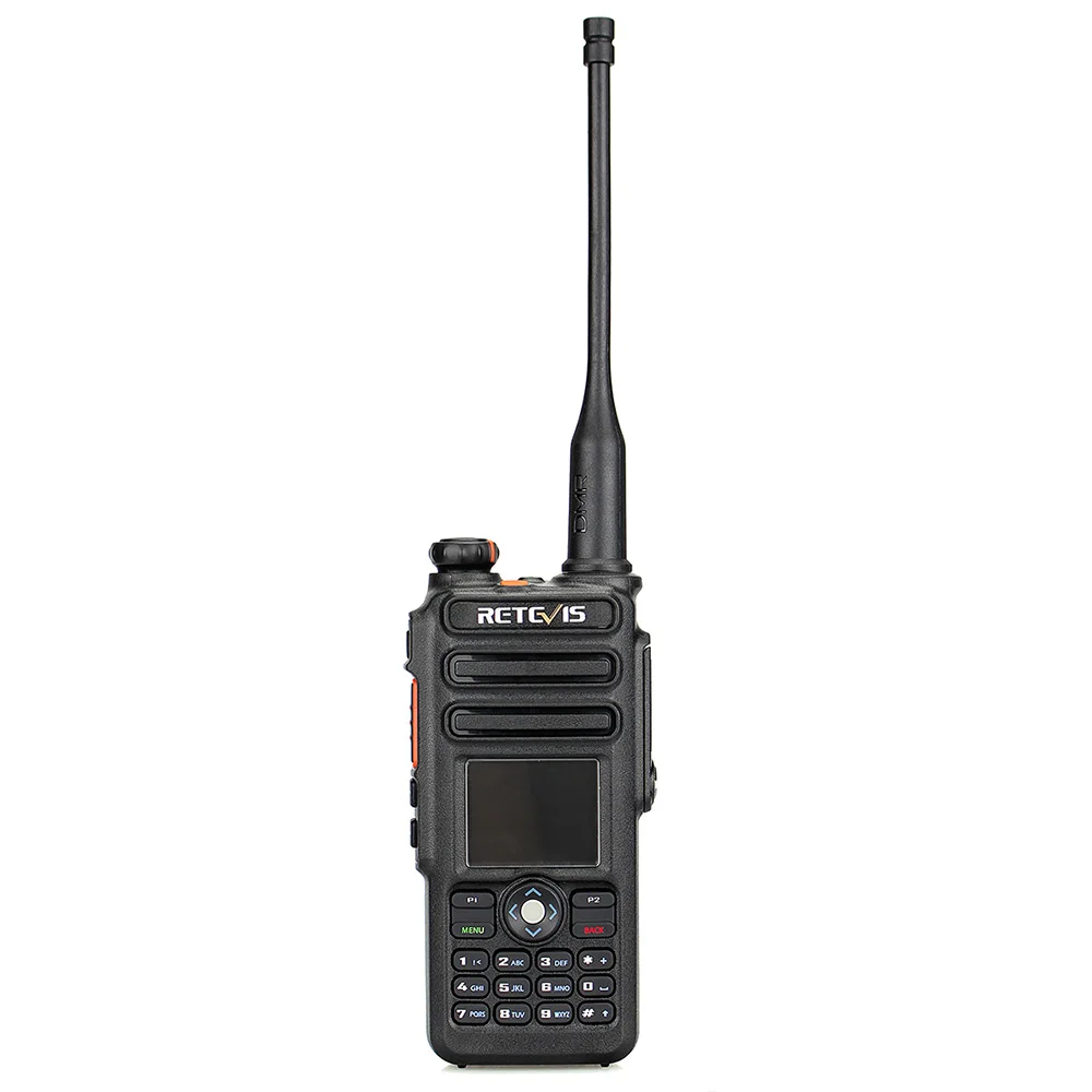 Retevis RT82 домофон IP67 водонепроницаемый Двусторонняя портативная рация w/gps двухдиапазонный VHF 3000 каналов VOX PTT DMR Interphone