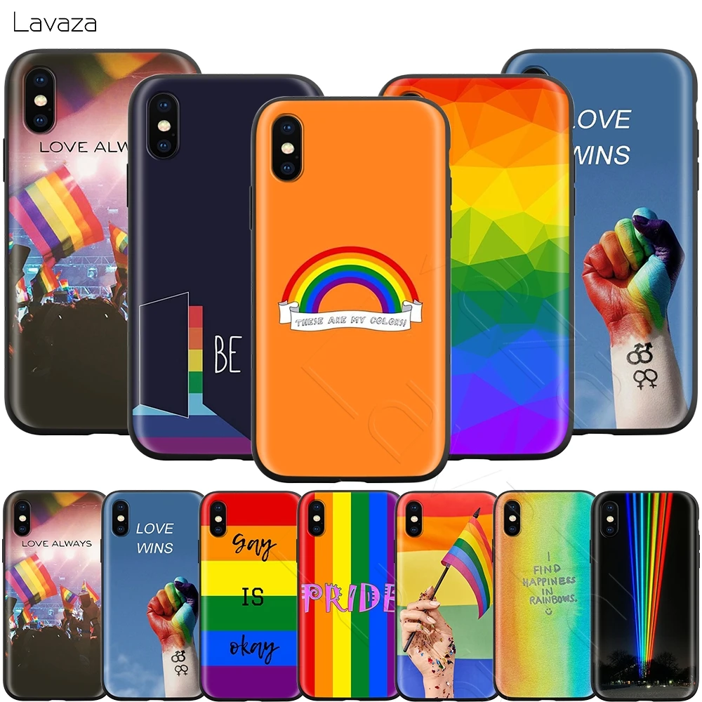 Лаваза гей лесбиянок ЛГБТ Радуга Прайд чехол для iPhone 11 Pro XS Max XR X 8 7 6 6S Plus 5 5s se |