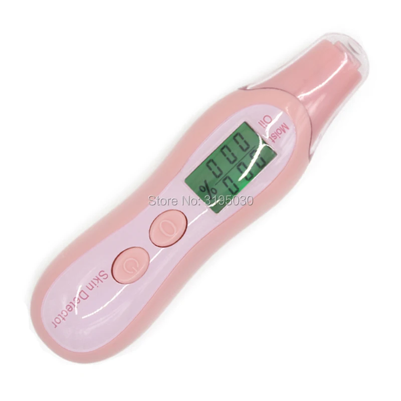 HiBeauty портативный ЖК Цифровая влажность кожи масло для лица детектор воды тестер анализатор уход за кожей Инструменты
