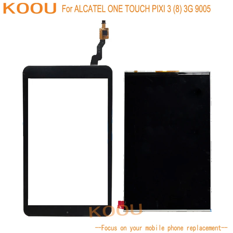 Для ALCATEL ONE TOUCH PIXI 3 (8) 3G 9005X 9005A 9005 сенсорный экран + ЖК дигитайзер сенсор в сборе