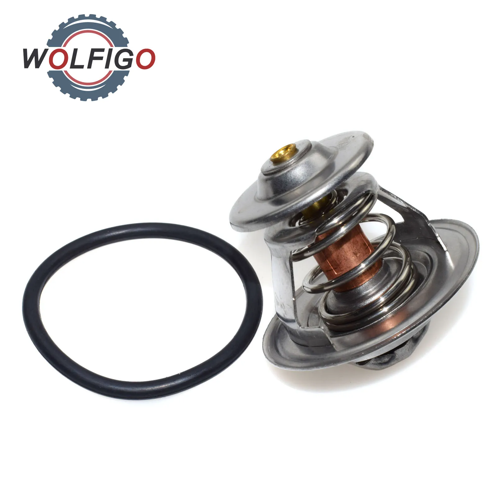 WOLFIGO термостат охлаждающей жидкости двигателя для Seat Cordoba Ibiza II VW Golf Polo Vento Coupe 030121113
