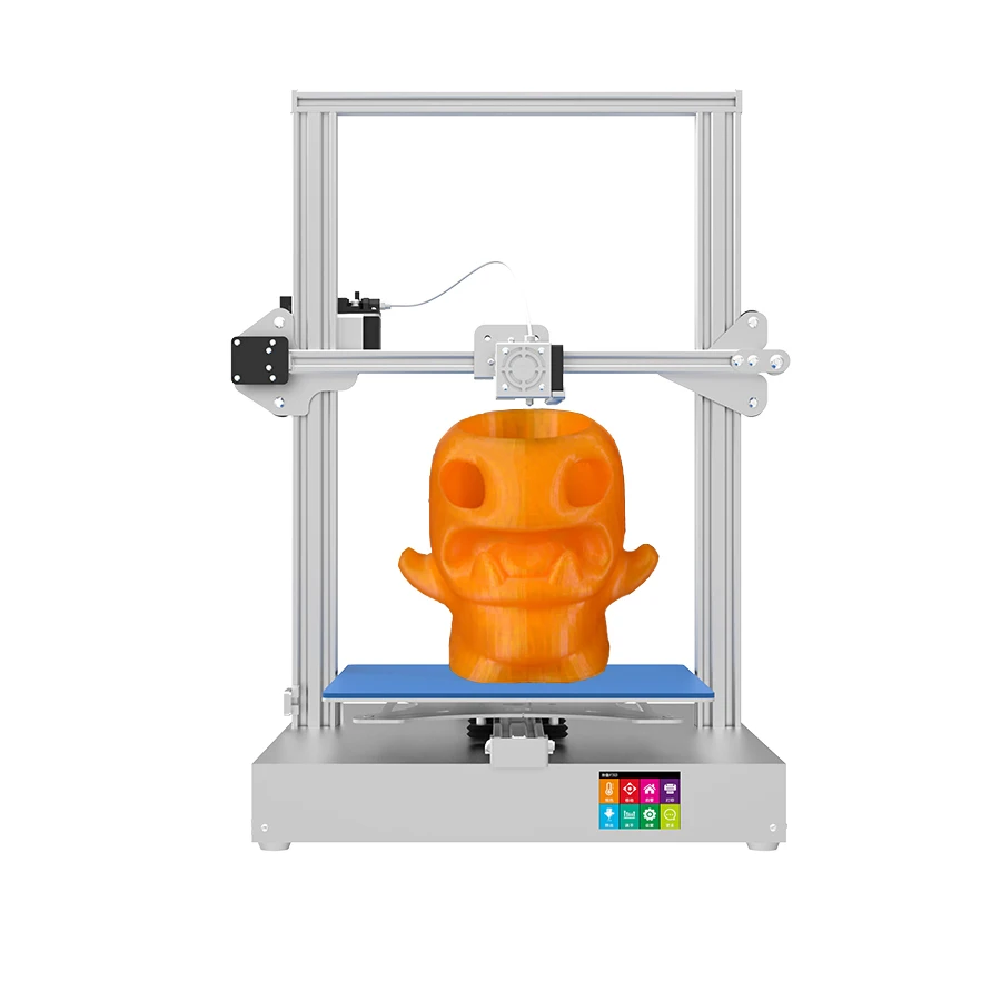 Предварительно собранный Delta 3d принтер автоматическое выравнивание сенсорный экран wifi Пульт дистанционного управления Горячая кровать нити ender-3 медная нить