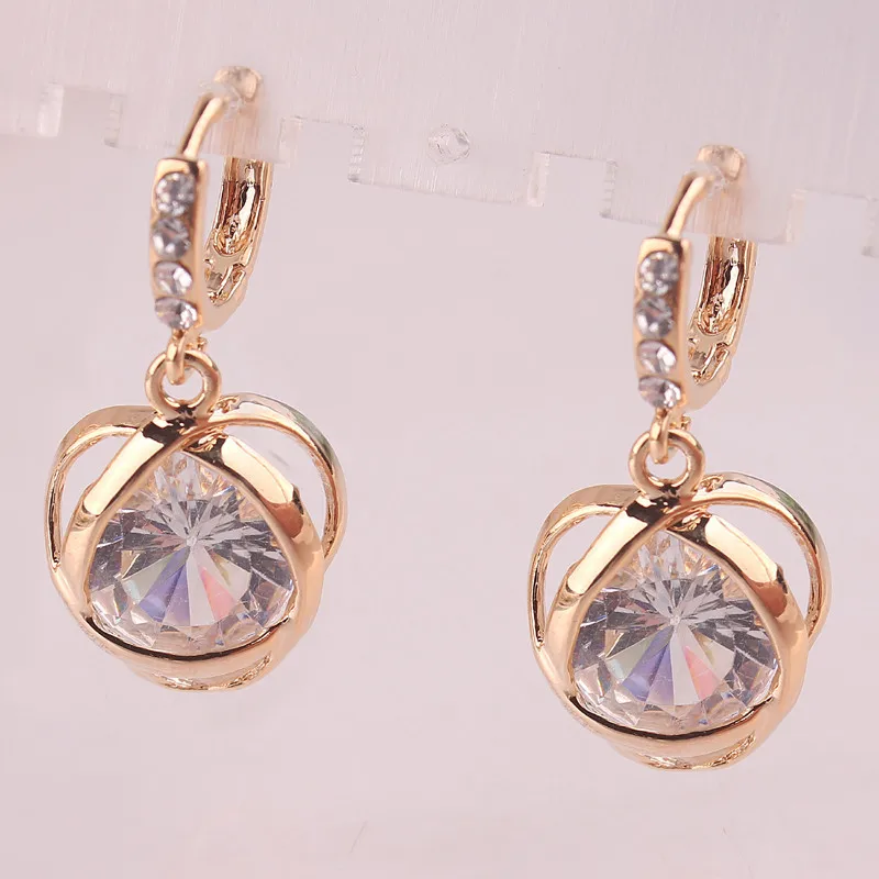 Fancyde девушка окружающей среды стильный Для женщин золото Цвет подарок ювелирные