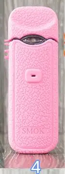 4 Lovekeke декоративная защитная крышка, наклейка, силиконовый чехол для smok nord Pod Kit Vape - Цвет: 4
