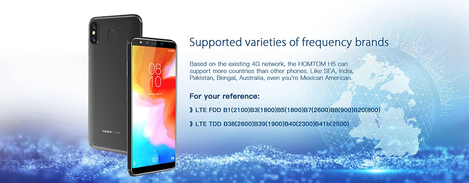 HOMTOM H5 3 GB 32 GB мобильный телефон 3300 mAh быстрая зарядка Android8.1 5," Лицо ID 13MP камера MT6739 Четырехъядерный 4G Smartphone смартфон