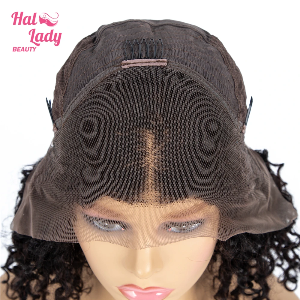 Парики из натуральных волос Halo Lady Beauty длинные волосы 13*4 без remy 150%|Парик на