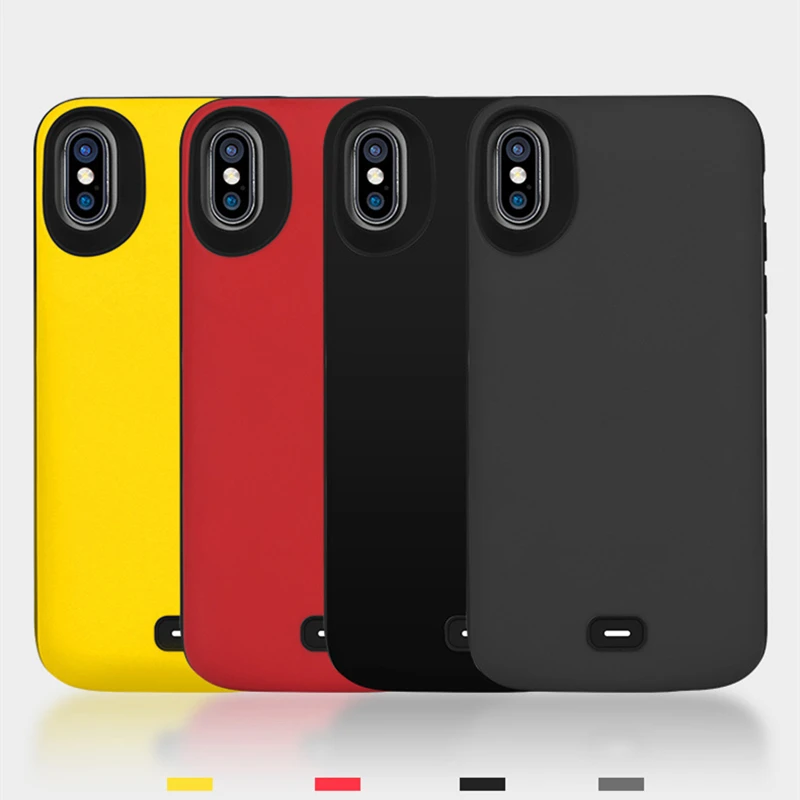 Внешний 5000 мАч портативный чехол для зарядного устройства для iPhone X Xs power Bank чехол power Bank для iPhone Xs чехол для аккумулятора