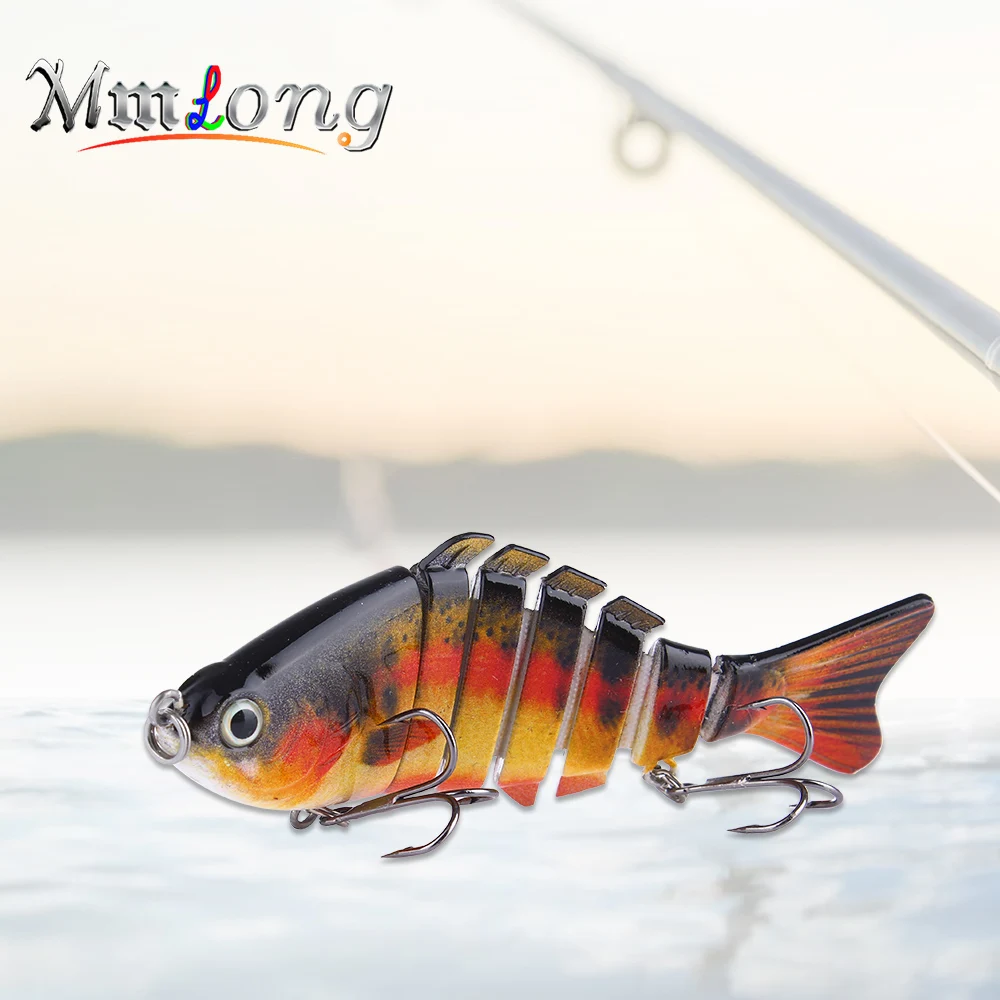 

Mmlong 10cm Fishing Wobblers Hard Fishing Bait SAL01 12.5g Jointed Swimbait Tackle Crankbaits Artificial Lures fish articulado