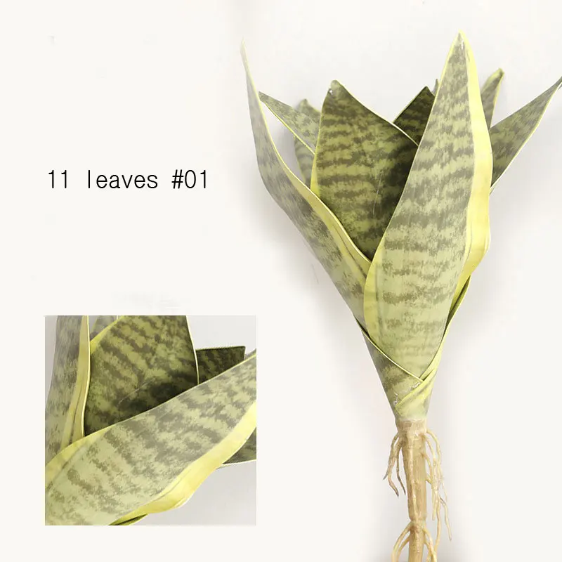 Искусственное растение Sansevieria 21 25 см искусственная трава большие листья 6/8/11