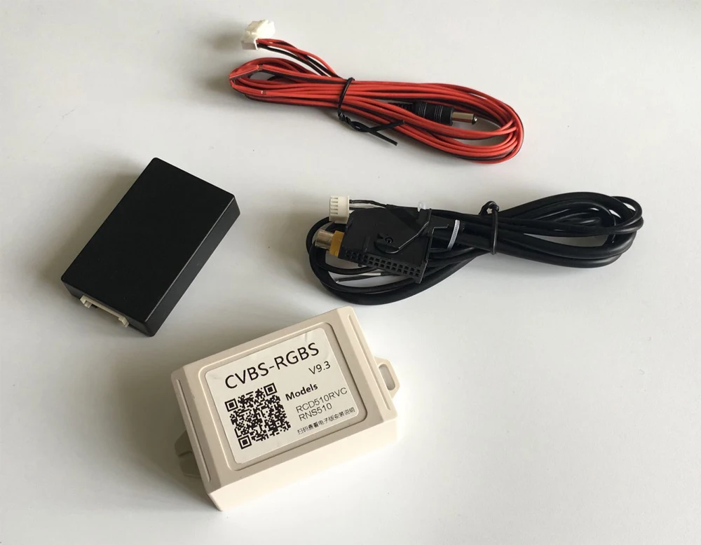 RNS315 RNS510 RCD510 RGB адаптер для CVBS преобразователь сигнала VW Passat CC Golf MK6 Jetta Flip камера