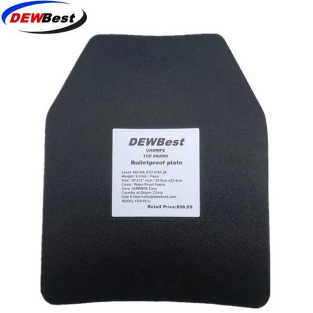 DEWBest СВМПЭ баллистическая пластина NIJ уровень IIIA