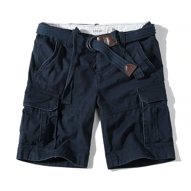 Men's Military Camo Cargo Shorts Summer Fashion Army Wrok Casual Multi-Pocket Knee Length Bermudas Masculina | Мужская одежда