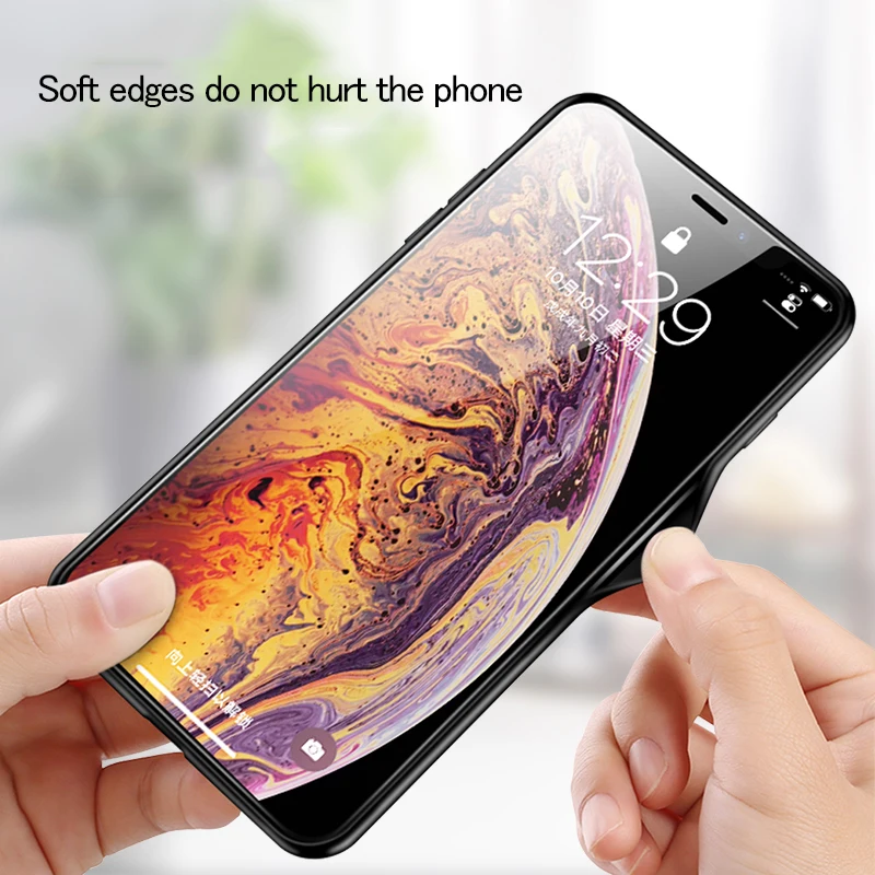 Роскошный стеклянный чехол для телефона iPhone 8 7 6 6S Plus из плексигласа X XR XS Max чехлы