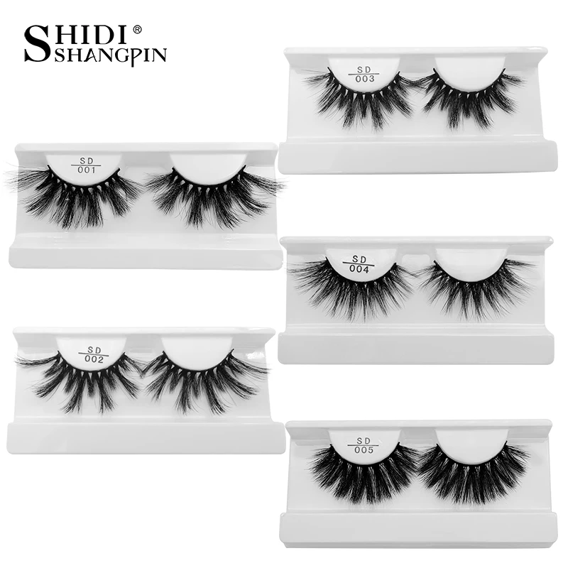 

New 25mm lashes mink eyelashes thick fake 3d mink lashes winged false eyelashes natural long makeup maquillaje faux cils