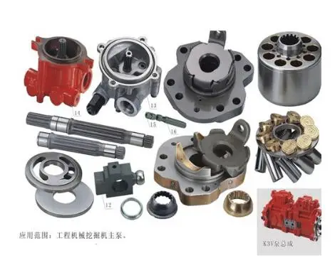 

Kawasaki K3V280DT hydraulic oil pump parts piston pump