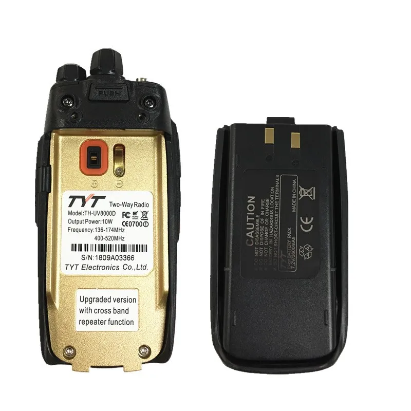 2 шт. 10 км TYT TH UV8000D монитор VHF УВЧ СВ радиостанция Comunicador Мобильный