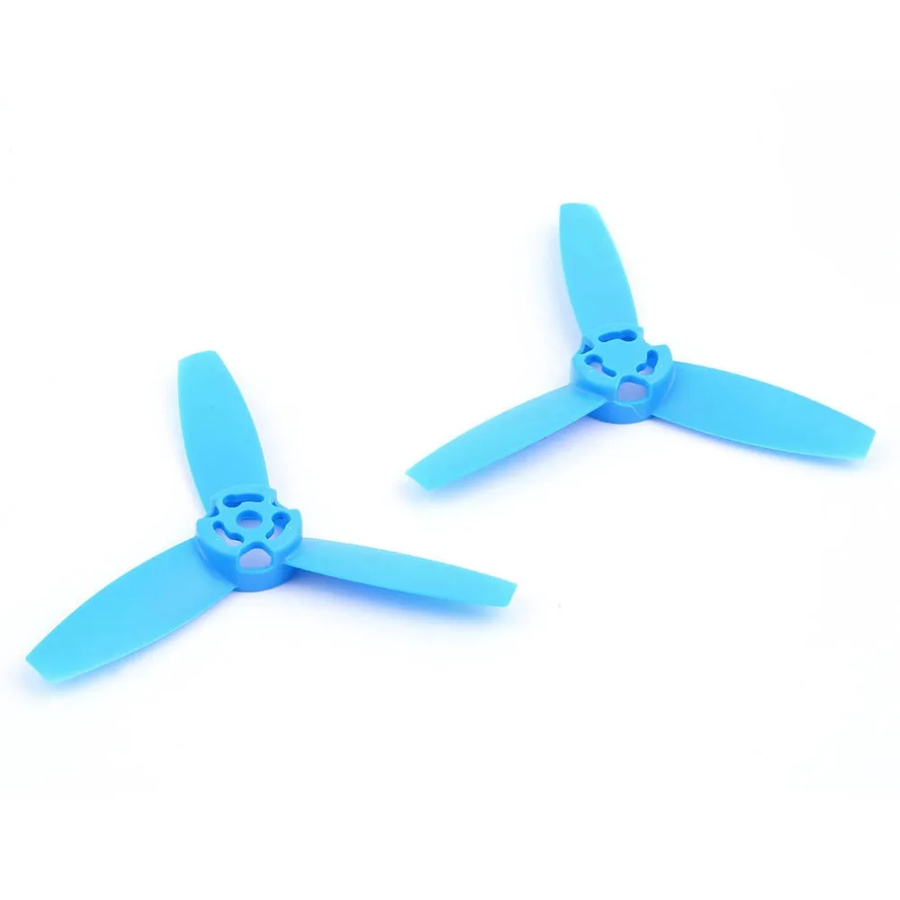 4PCS Blue 4 шт. пропеллеры основные Лопасти роторов реквизит красный красочный Клевер весло для попугая Bebop Дрон 3,0 - Цвет: 4PCS Blue