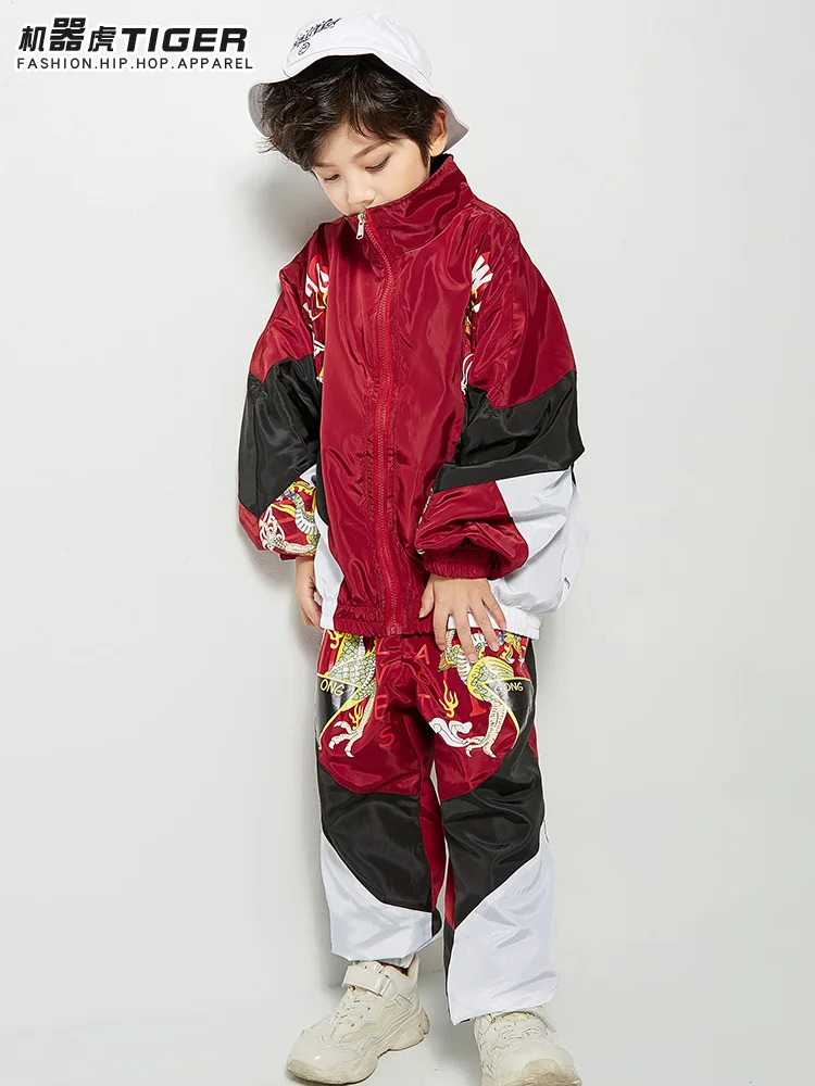 Детский уличный танцевальный Набор для мальчиков в стиле хип хоп зимний