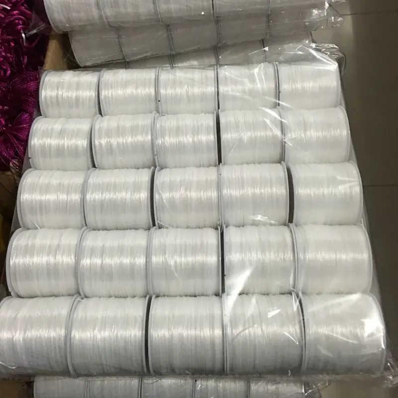 Круглый эластичный шнур для бисероплетения прозрачная проволока/шнур/нитка/нить