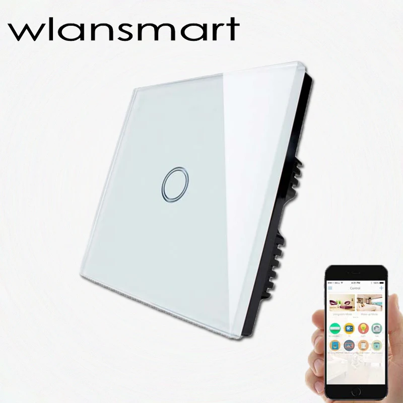Wlansmart умный дистанционный настенный выключатель стандарт Великобритании