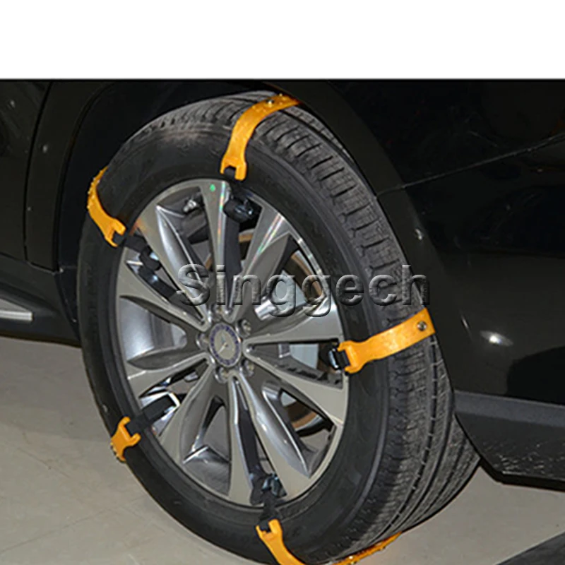 10X Автомобильные Колесные снежные цепи для Mitsubishi ASX Lancer 10 9 Outlander Pajero I200 Ford Focus 2 3 1