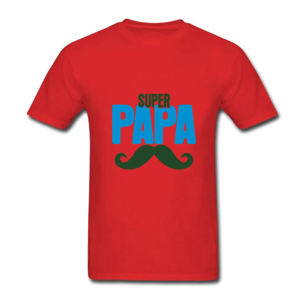 Супер папа футболки мужские дешевые Camisetas отец подарок короткий рукав одежда для
