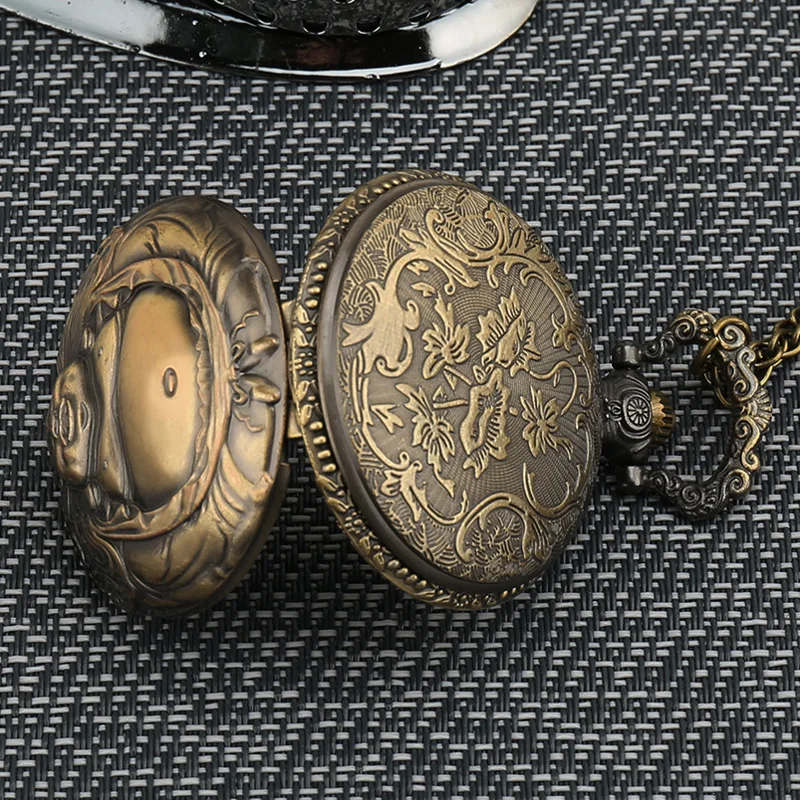 2018 Новое поступление большой улыбкой Будда Pattern Дизайн Винтаж Бронзовый