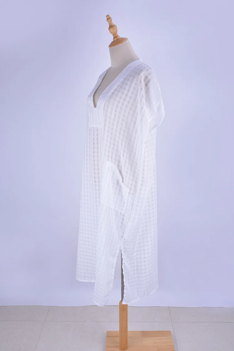 

2019 Bikini Beach Cover-up Swimsuit Covers up Bathing Suit Summer Beach Wear Chiffon Cardigan Swimwear Beach Dress Tunic Robe