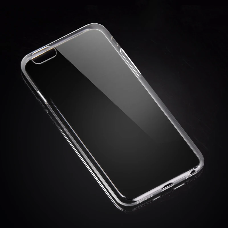 NPHACC Transparent Clear Soft Silicon Gel TPU Case Silicone Cover For Apple iPhone 6 6s 6Plus plus Ultra Thin 0.5mm case capa |