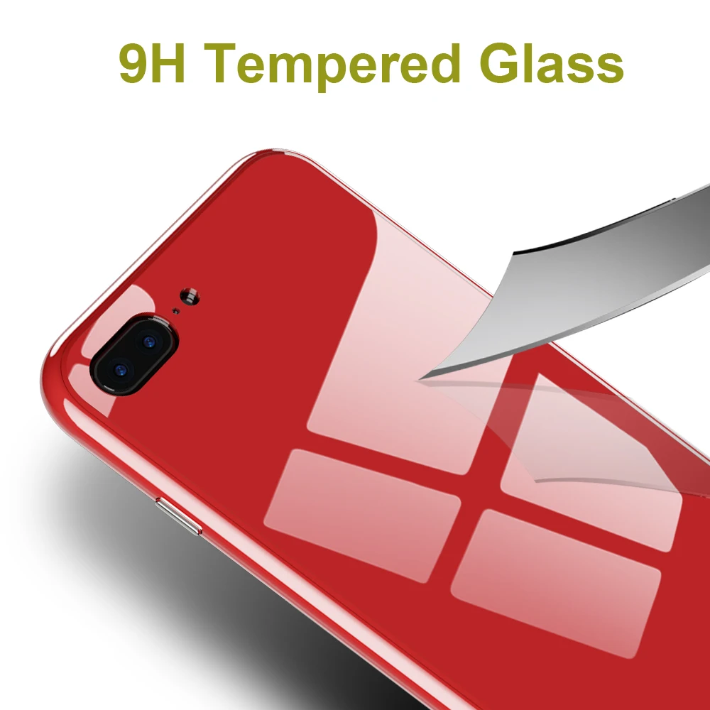 NYFundas 360 магнитный адсорбционный чехол для iPhone X XS 8 7 6 6S Plus закаленное стекло задняя