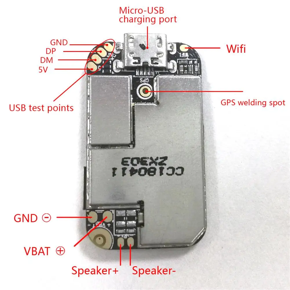 2019 GSM gps Wifi LBS локатор SOS сигнализация веб приложение отслеживание TF карта диктофон