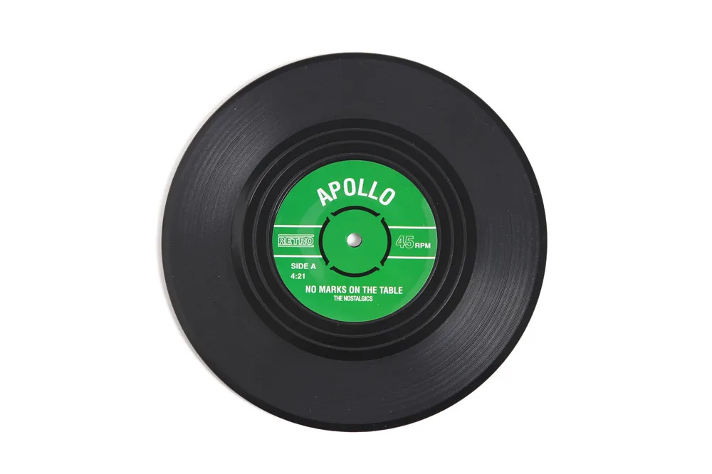 Виниловые подставки для обеденного стола в стиле ретро 6 шт. кухонные