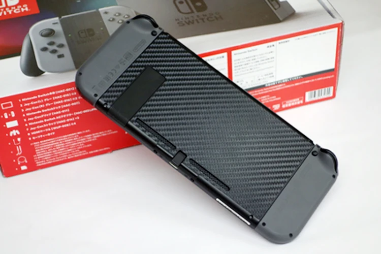 Новинка 2017 года для nintendo Switch виниловая защитная пленка из углеродного волокна
