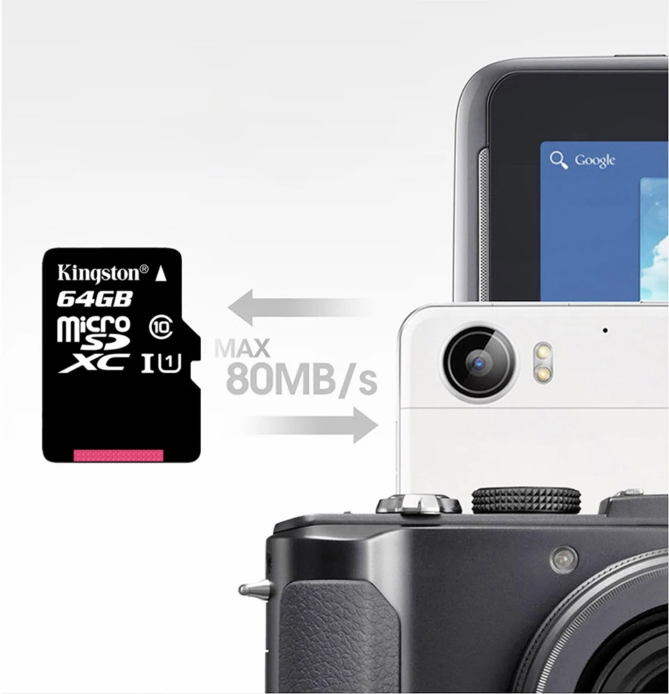 Kingston Micro SD карты памяти 32 ГБ 16 ГБ 64 ГБ Class10 mini sd карты Class4 8 ГБ 16 ГБ с TF Card Reader для Android-смартфон