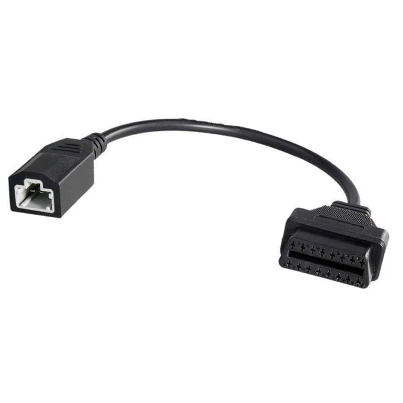 Автомобильный разъем диагностического кабеля OBD2 для Honda 3PIN к 16PIN Ведущий кабель