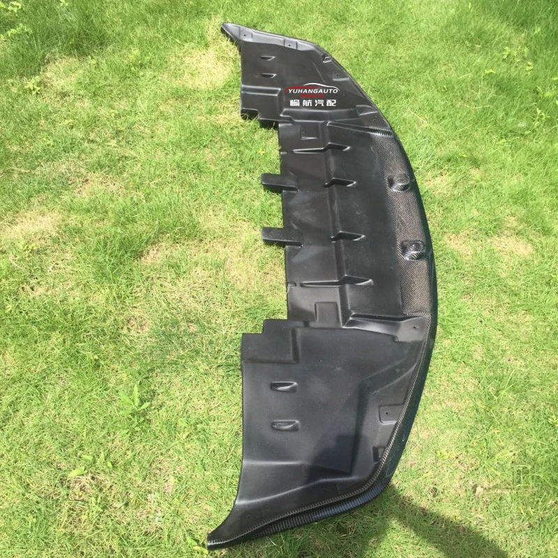 R34 GTR OEM Стиль передний бампер Нижняя губа с нижним лотком волокна и крышкой столба