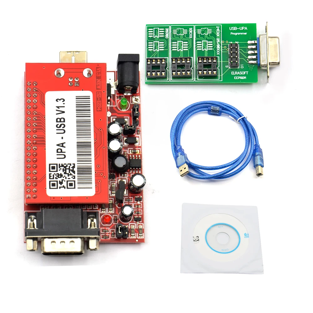 Профессиональный UPA USB программист V1.3 с полной Адаптеры для основного блока: 1 3