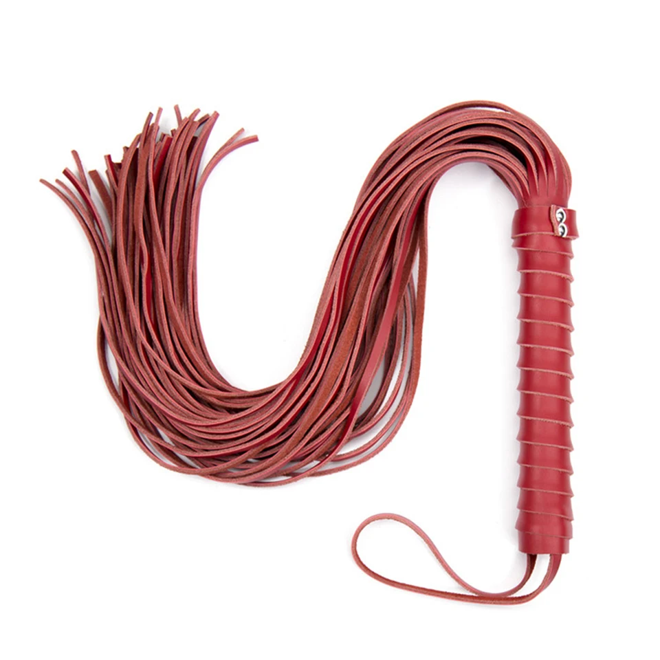 Секс порка БДСМ плетка из кожи и ПУ Новое поступление покорный раб|pu leather whip|leather