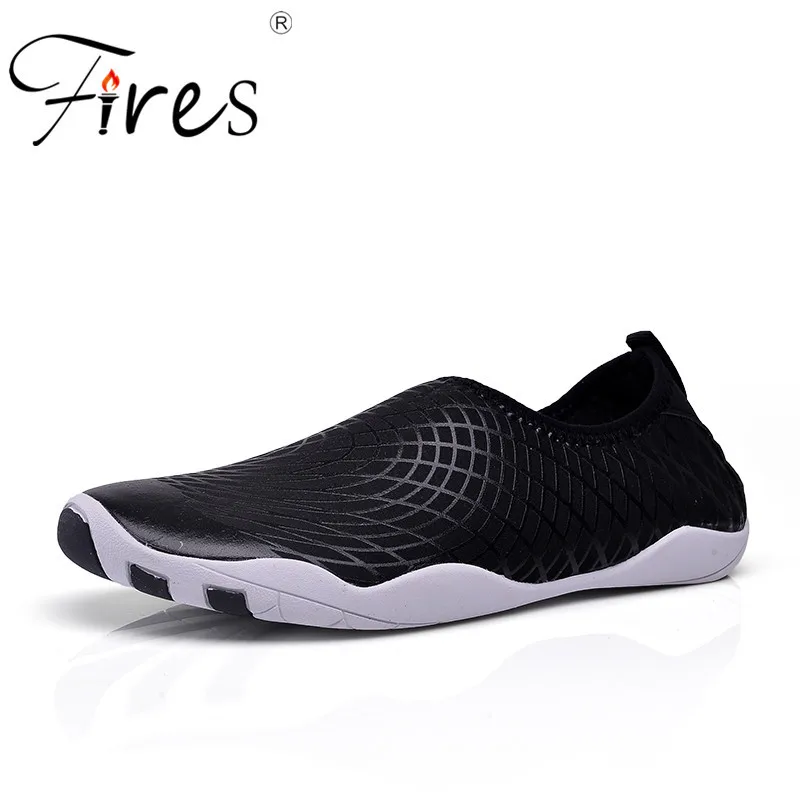 

Fires Men Summer Beach Shoes Quick-drying Walking Shoes Couple Aqua Shoes Slip On Swimming Shoes Unisex Breathable Outdoor Shoes