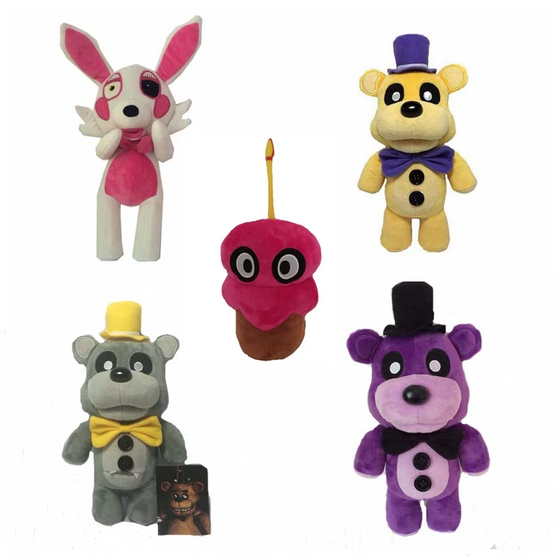 30 см плюшевый Fnaf Freddy мишка игрушки фаршированные пять ночей у Freddy's Fox кукла для