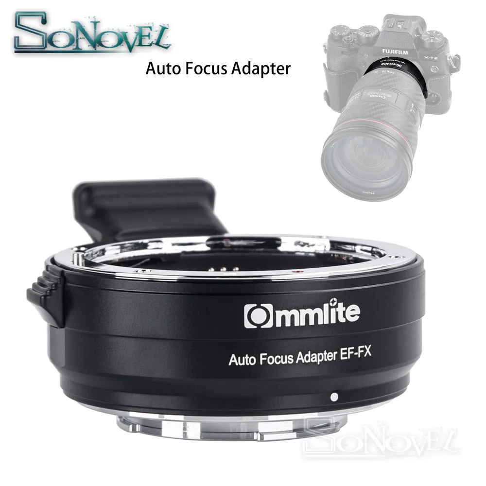 Commlite CM EF FX электронный адаптер для крепления объектива с автофокусом Canon EF/EF S
